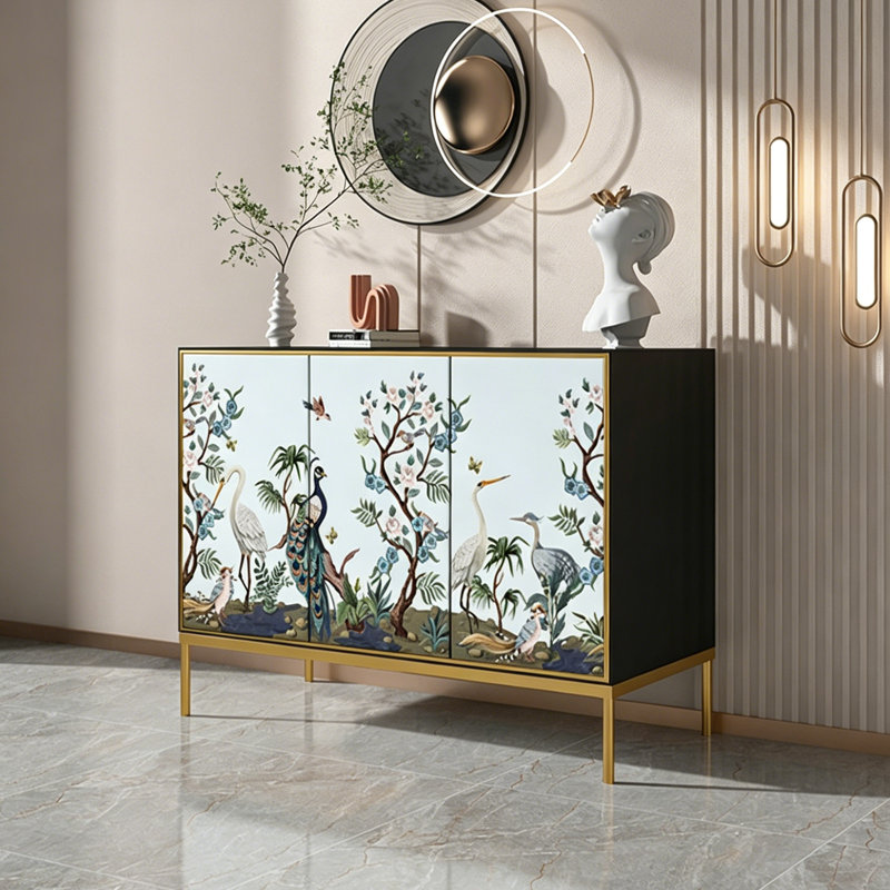 Chinese Style Solid Wood Storage Cabinet
