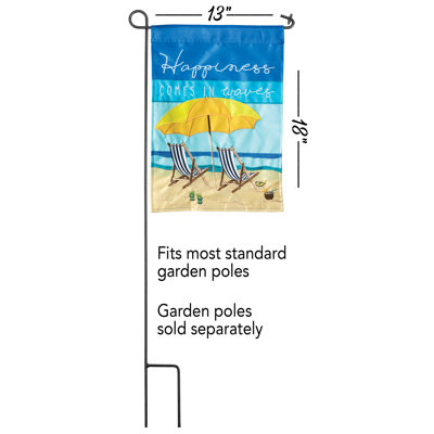 Double Sided Polyester Garden Flag