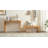 Dining Bench And Table, Pine Indoor Wood Bench For Entryway,Living Room,Kitchen And Bedroom Table And Bench Set (Nature, Long Bench & Table)Tempered Glass Included