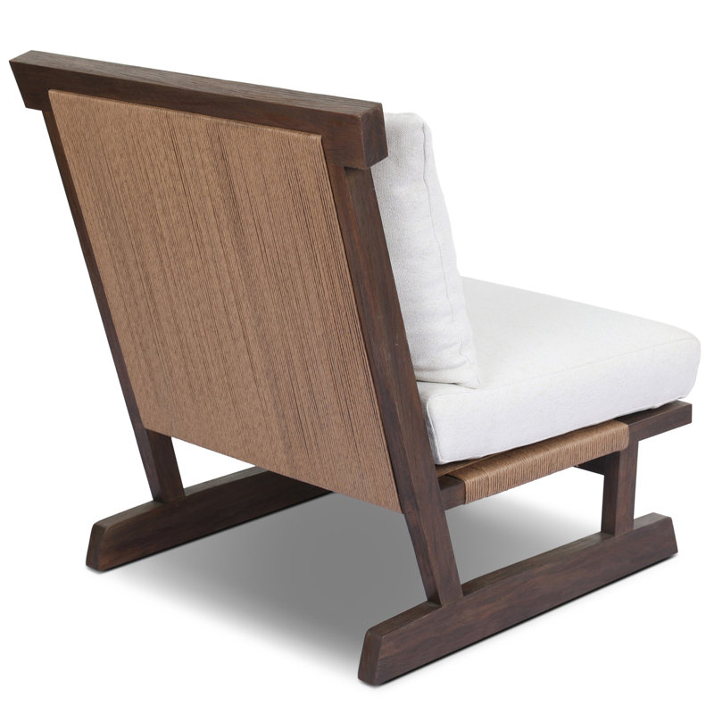 Akemi Outdoor Teak Lounge Chair