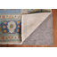 Tapis traditionnel rétro bleu 10 x 12