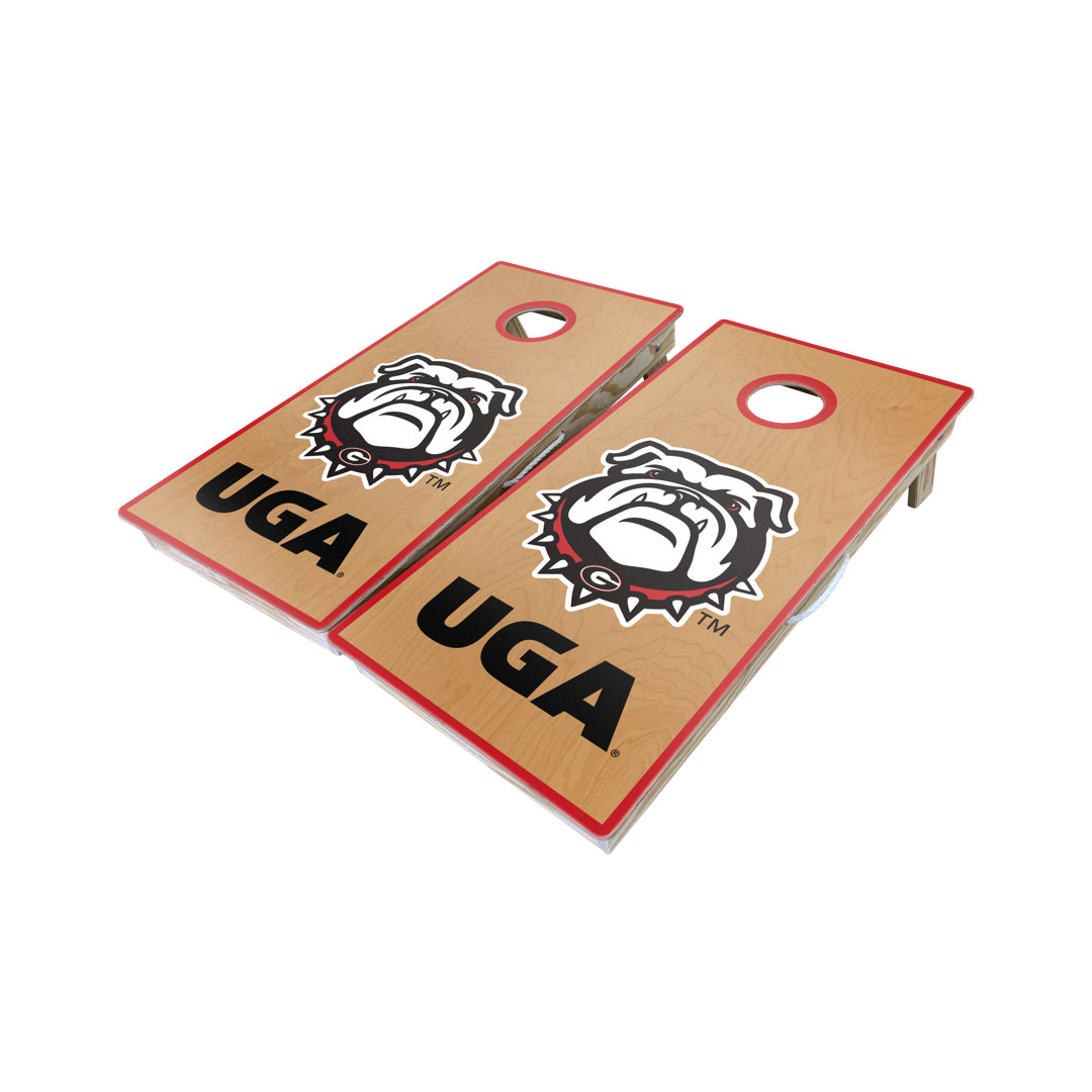University of Georgia Classic New Dawg 10 Piece Cornhole Set West Georgia Cornhole