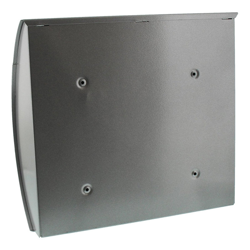 Modena Wall Mounted Stainless Steel Lockable Weatherproof Post Box