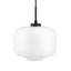 1 - Light Black/White Schoolhouse Pendant