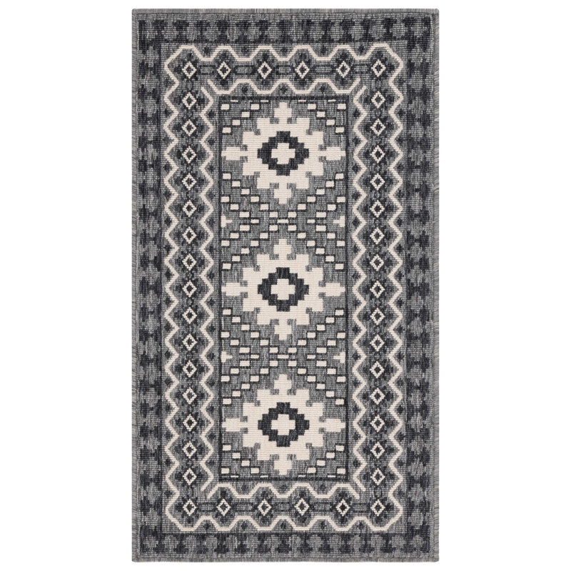 Tapis d'intérieur / extérieur Northpoint Veranda Performance Southwestern, Rectangle 2 pi x 3 pi 7 po
