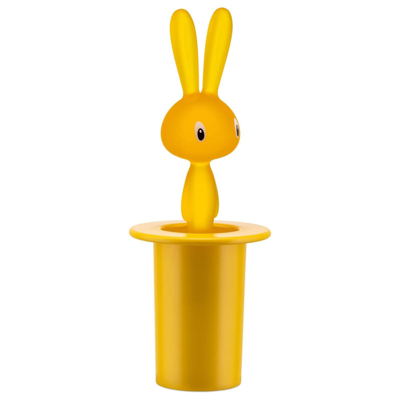Magic Bunny Plastic Toothpick Holder, Yellow