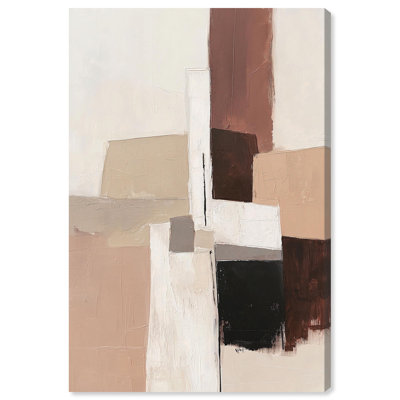 Grain of the Earth I Canvas Print Boho Wall Decor by Art Remedy, Black Frame, 10 x 15