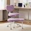Fauteuil de méditation moderne plus avec pattes croisées, roues et tabouret réglable-483927904-483927906