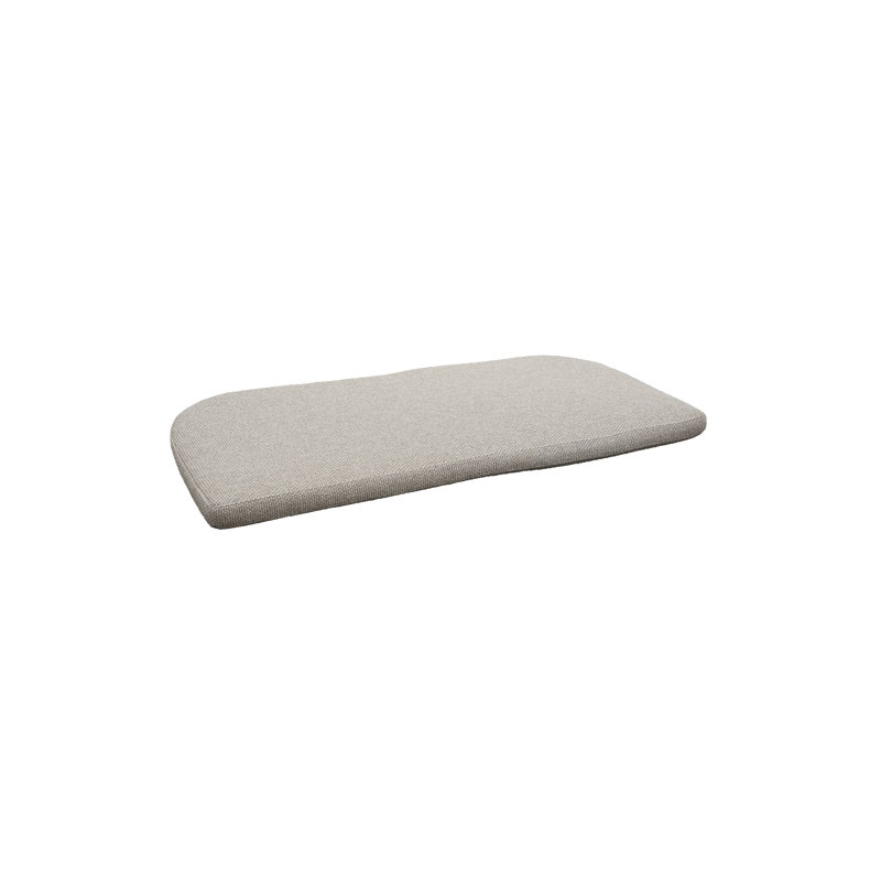 Kingston 2-Seater Sofa With Seat Cushion, Cane-line Rise Light Brown, Cane-line weave Mocca