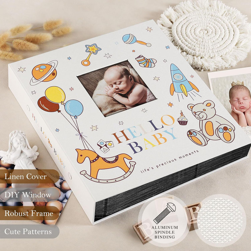 Baby Photo Album 4x6 600 Pockets