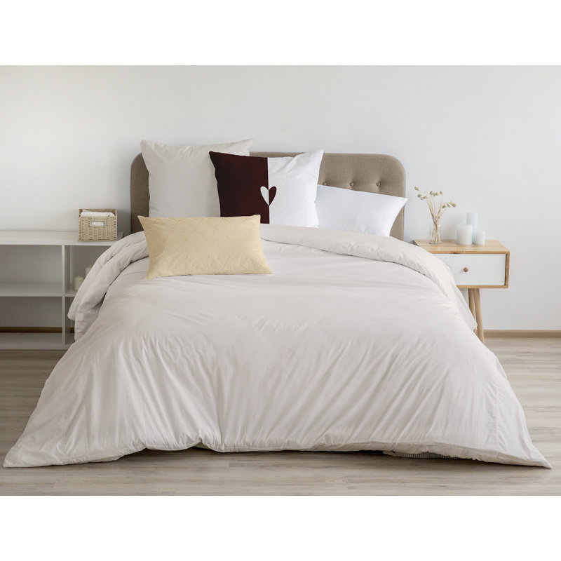 Reversible Throw Pillow, 18" H x 18" W, Square