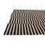 Tapis noir et blanc Kilim