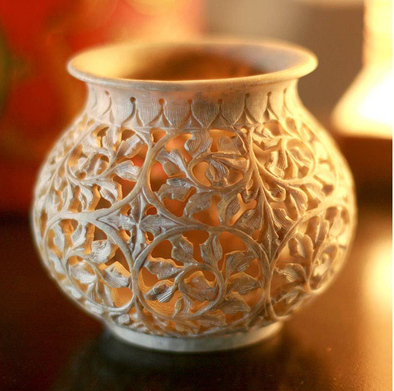 Porte-bougie votive gulam rasool artisan