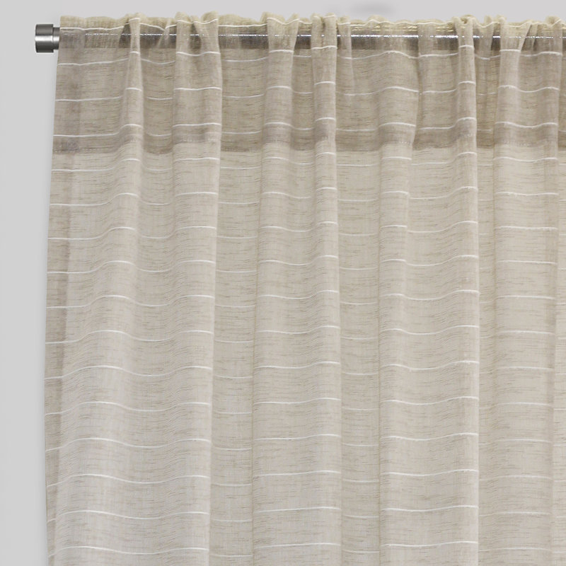 Sherry Sheer Curtain, Natural