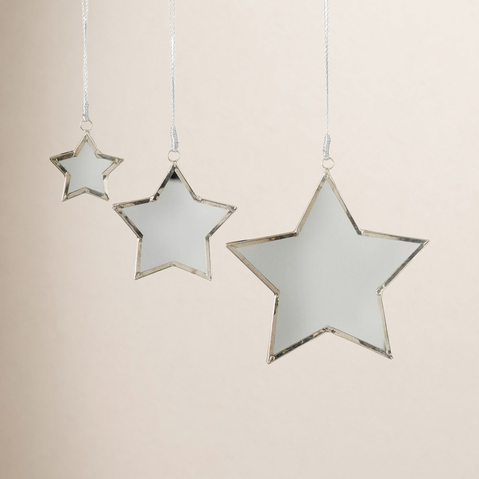Glass Astrology & Stars Holiday Shaped Ornament