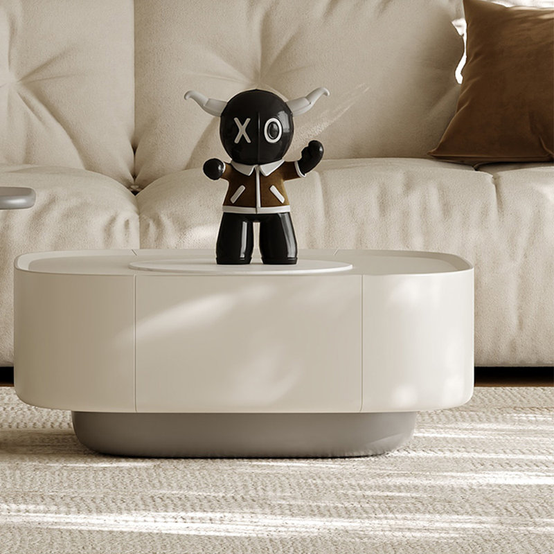 Premium SLATE Cream style creative end table