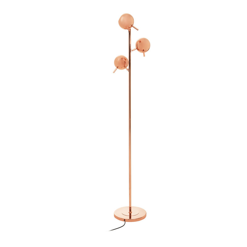 Anding 165cm Tree Floor Lamp, Copper