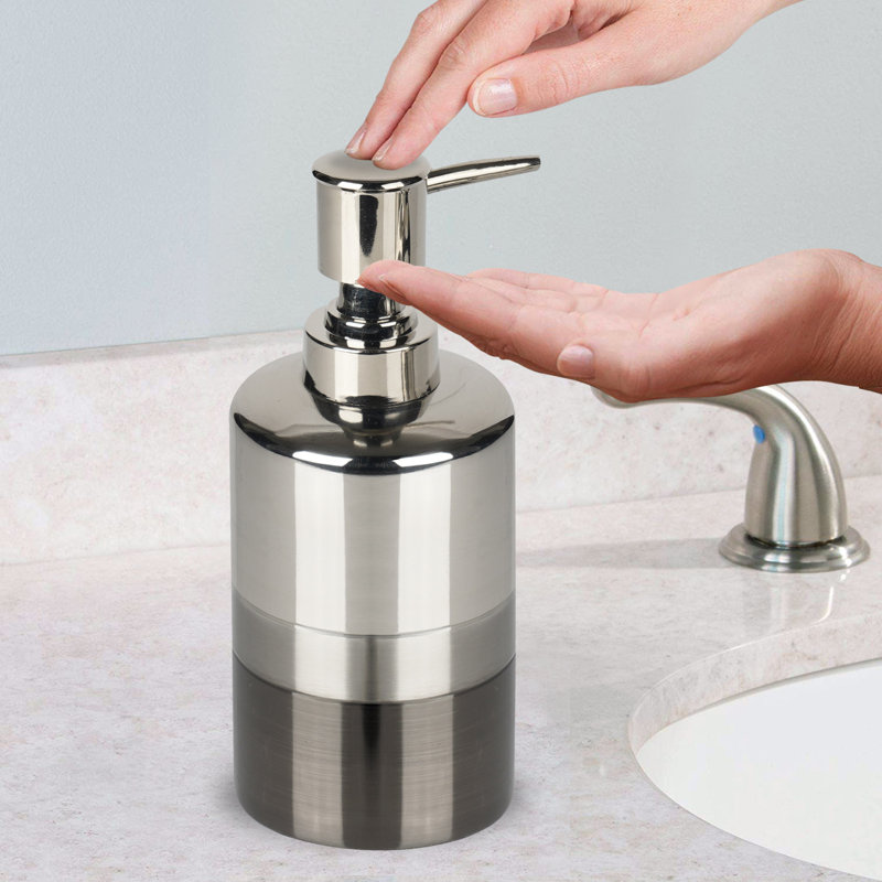 Triune Soap Dispenser, Platinum