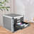 Lamartiniere 4-Layer Desktop Drawer File Organizer (4 Compartments with Labels)