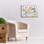 «Paris Map Light» par Farida Zaman, art mural sur toile, 26 po x 18 po-118048211