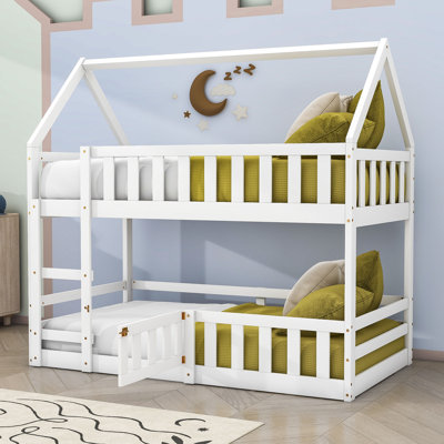 Salome Kids Twin Over Twin Bunk Bed