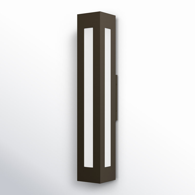 Dorian 2 - Bulb 36" H Integrated LED Outdoor Bulkhead Light, Bronze