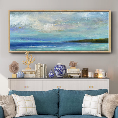 Island Inlet - toile encadrée