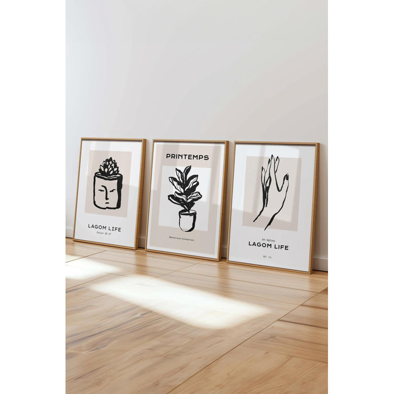 Ensemble de peinture décorative (3 pièces)