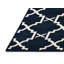 Tapis gris en treillis lavable à la machine-1333227320