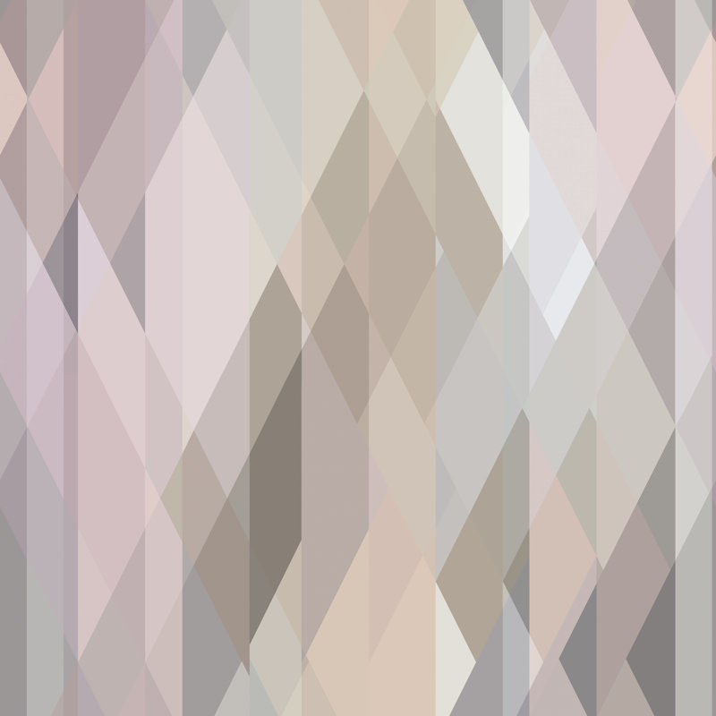 Prism Geometric Wallpaper Roll, Pastel