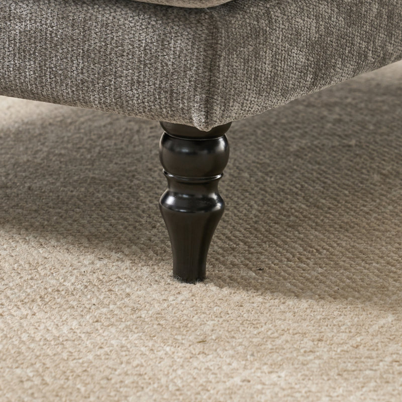 Fauteuil inclinable confortable et durable avec des sièges spacieux parfaits pour la vie, Gris