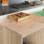 Solid Wood Single Storage Cabinet ( 85cm H x 40cm W x 51cm D)-174257959