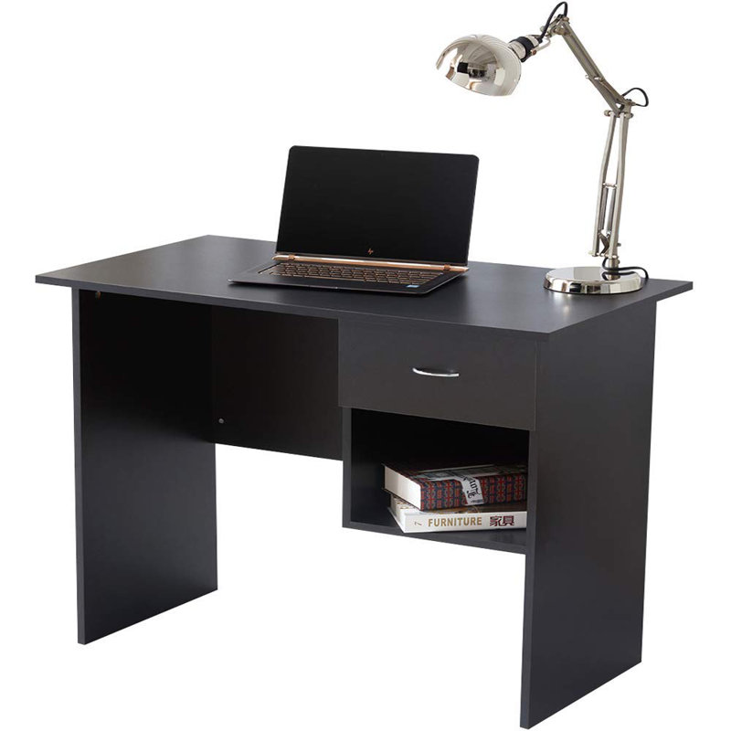 Asman Computer Desk, Black