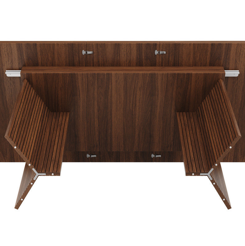 160.01 cm Extendable Dining Table