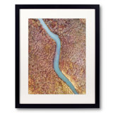 Abstract Aerial Landscape VI Print by Frank Peters