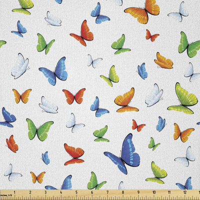 Cyran Butterflies Animal Clipart Ecology Environment Joyful Fabric
