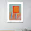 Figures in a Souk B Framed Print-48617656-48617657