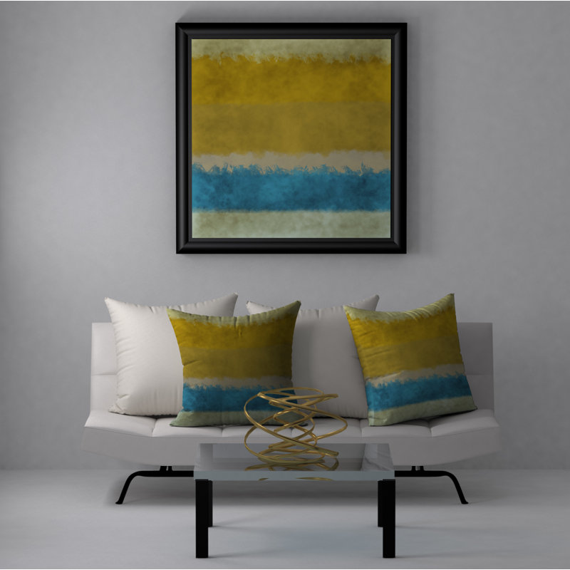 Housse de coussin décorative carrée spotless Paradise, 18 po x 18 po