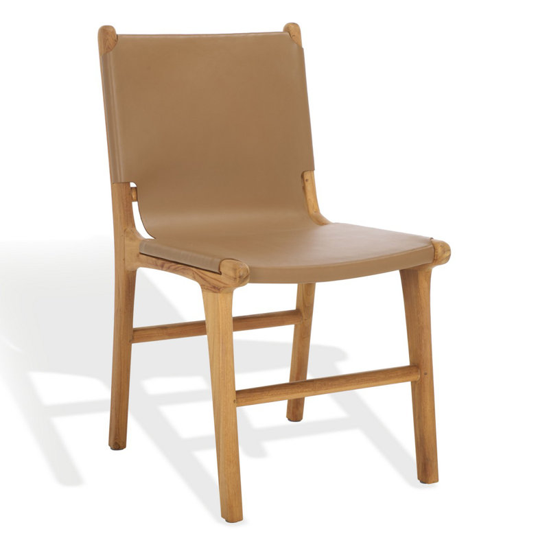 Cassaphina Leather Dining Chair, Brown