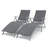 Biornulf Outdoor Metal Chaise Lounge Set-252943050