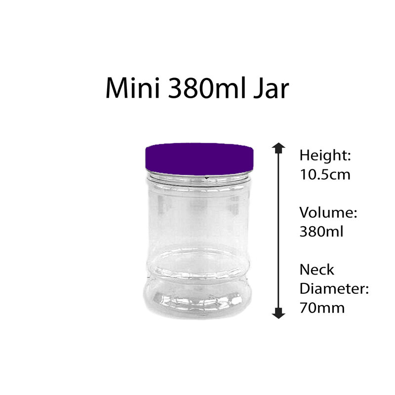 Jar - Set of 10, Purple