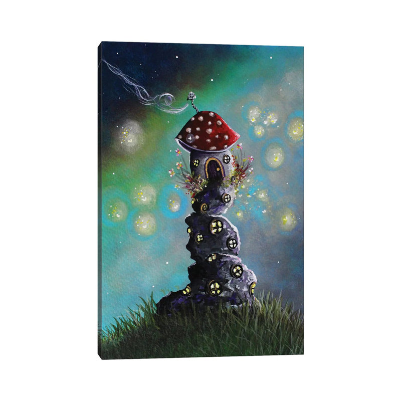 Home for the Night 1 Piece Wrapped Canvas Wall Art, 30.48 cm H x 45.72 cm W
