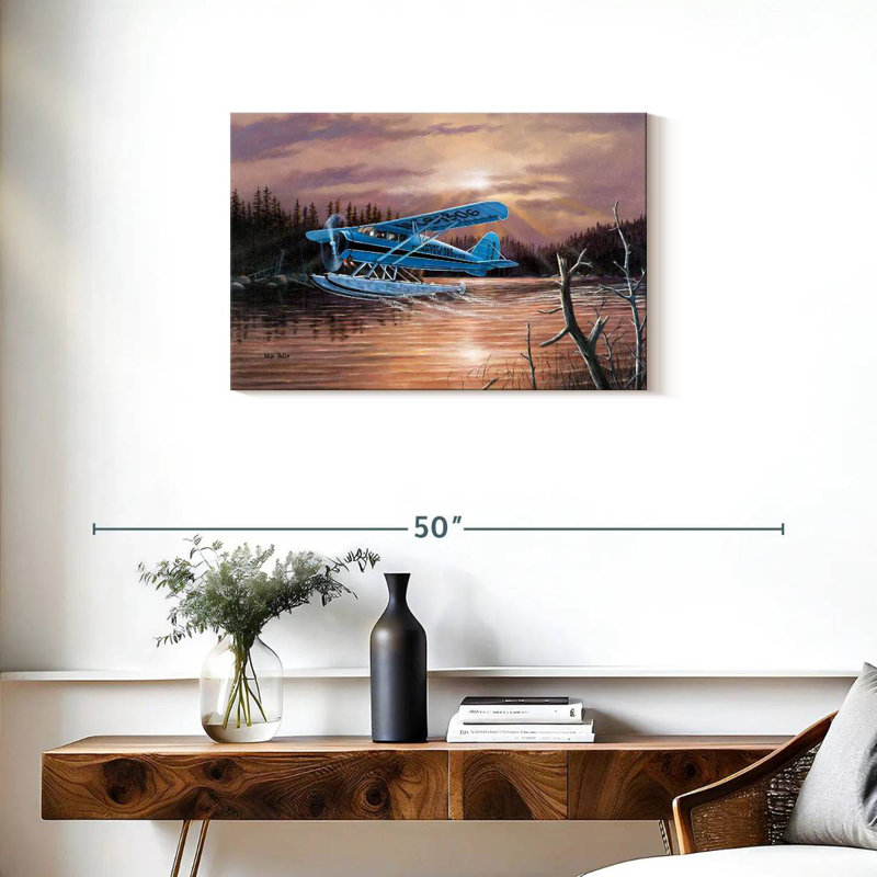 Mehar Rainy Lake Float, 20" H x 30" W