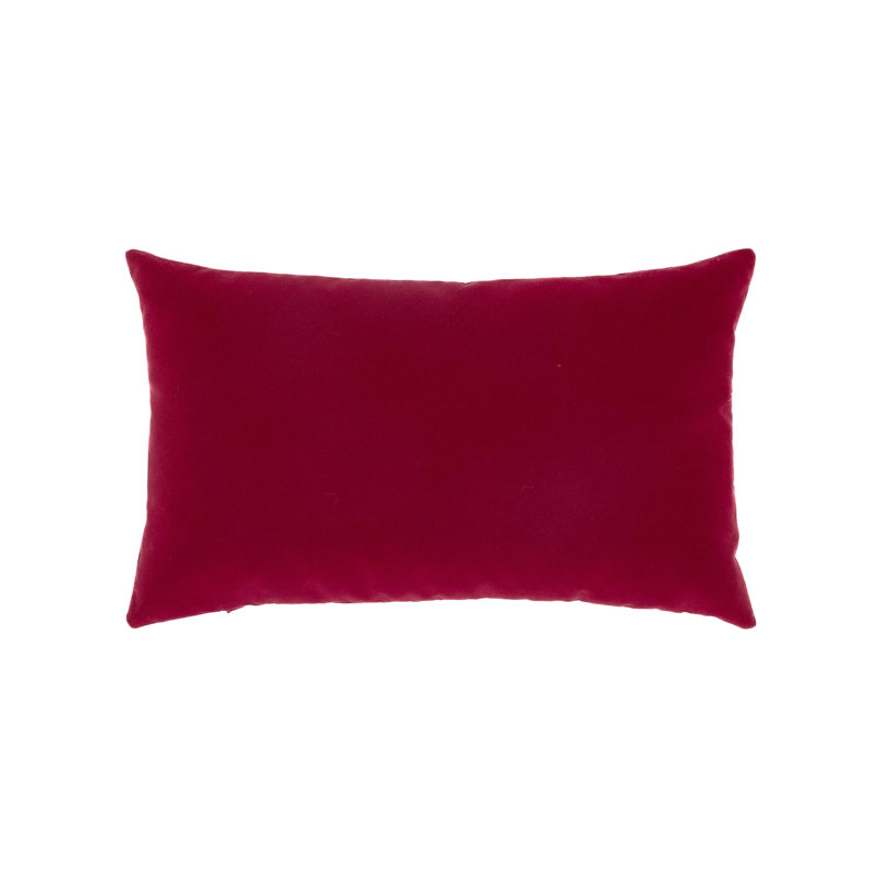 Lush Velvet Performance Pillow Cover & Insert, Midnight, Square