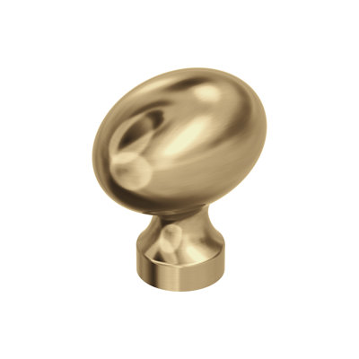 Vaile 1-3/8 inch (35mm) Length Champagne Bronze Cabinet Knob