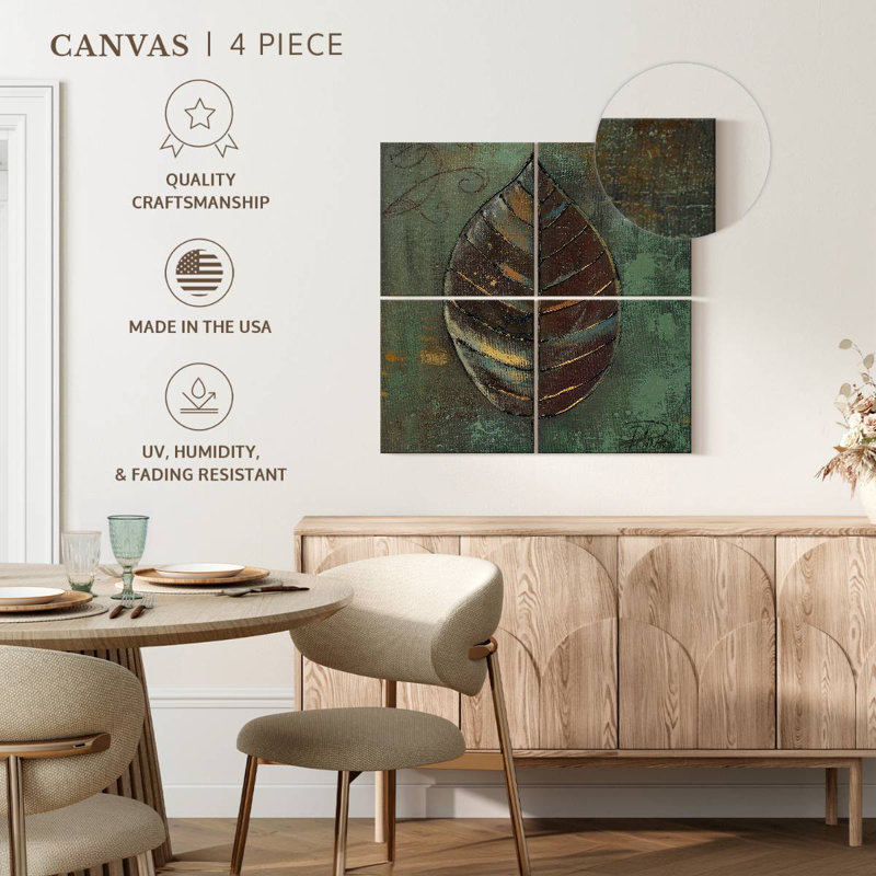 Harnek New Green Leaf, 45" H x 45" W