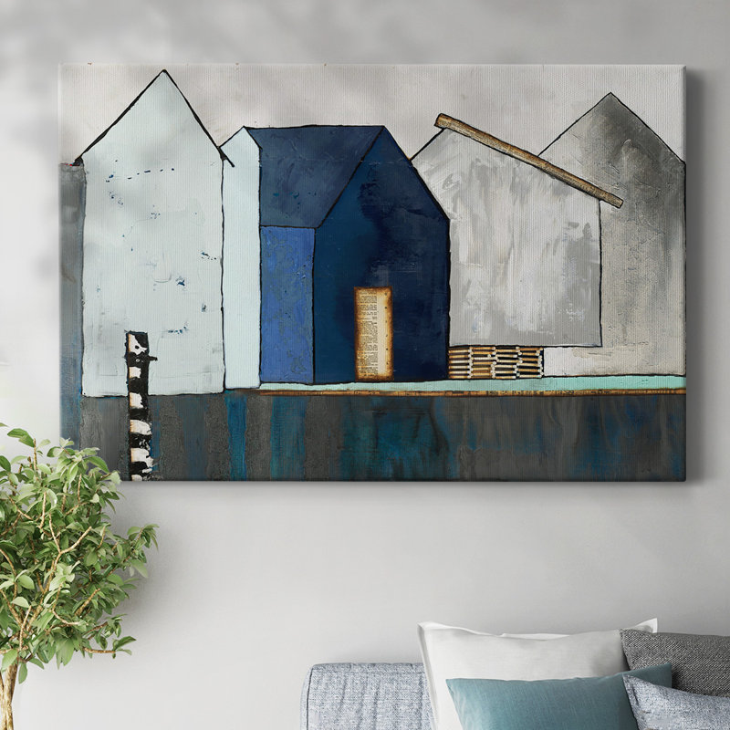 Toile tendue Empty Village-Gallery, H 8 po x l 12 po