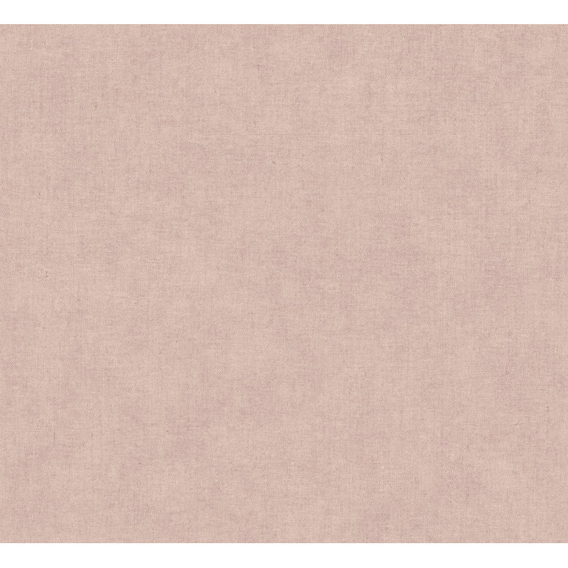 Papier peint en faux lin Nuovo, Rose