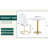4 Pieces Dining Table Set (White+Gold)