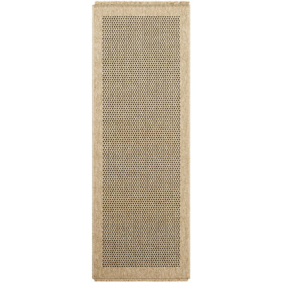 Saraya Boho Jute-Look Beige Brown Area Rug